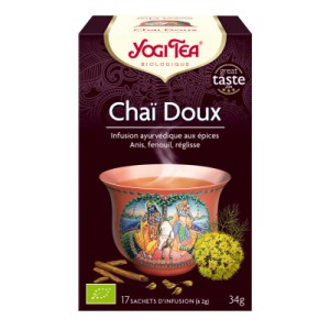 Yogi Tea ChaÏ Doux  sachets d'infusion 