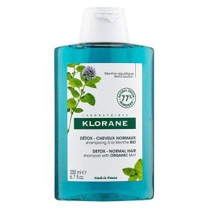 Klorane shampooing détox cheveux normaux 400ml
